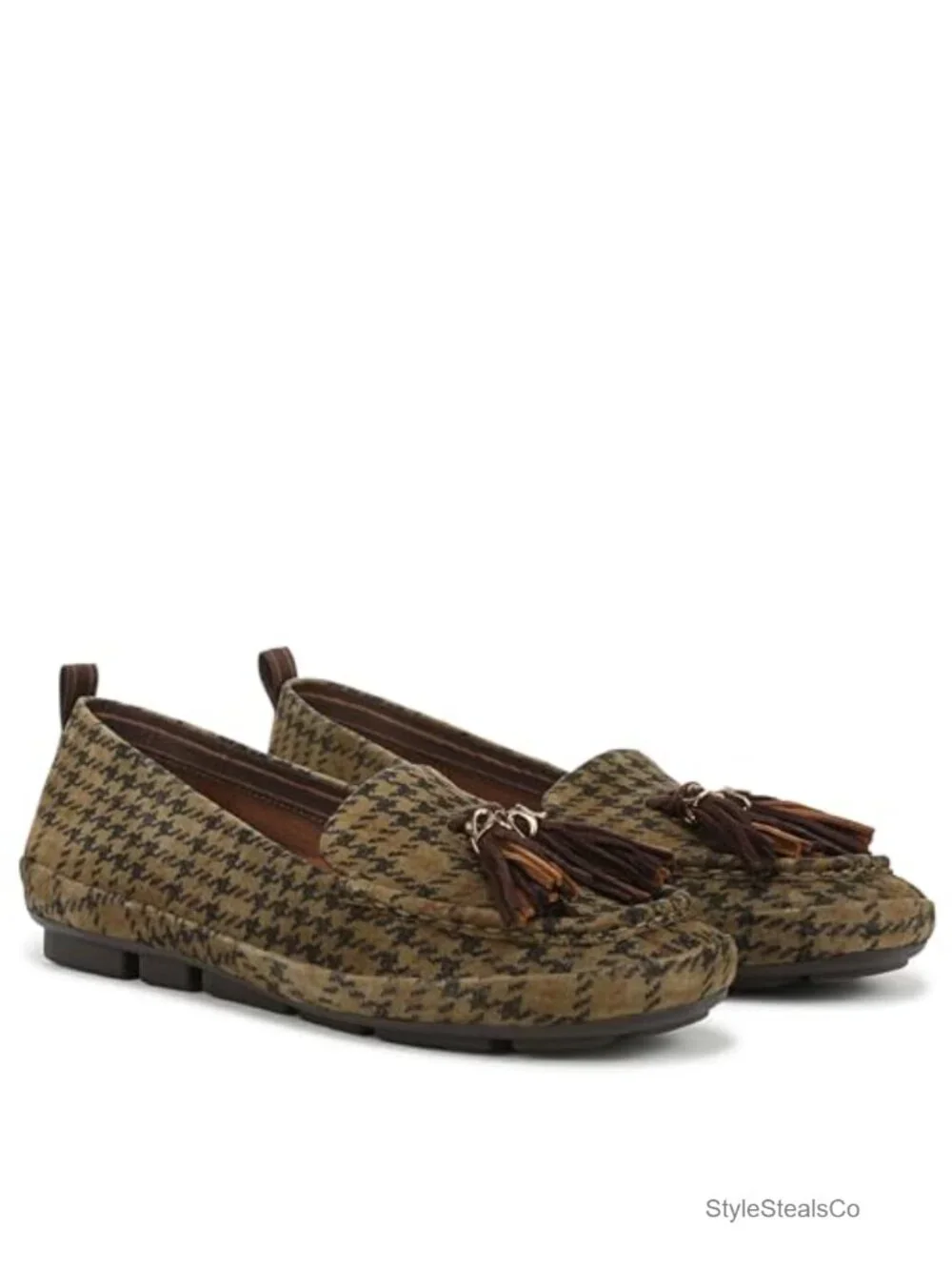 Tassel Loafer with REZORB Cushioning Suede Upper